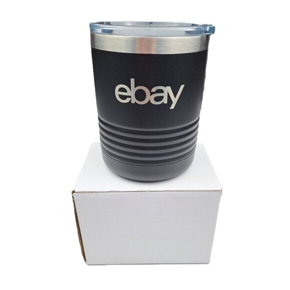 eBay Stainless Steel Tumbler Mug Polar Camel 10 Ounce Insulated Hot Cold Lid New - Picture 2 of 6